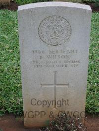 Dar Es Salaam War Cemetery - Wilson, R